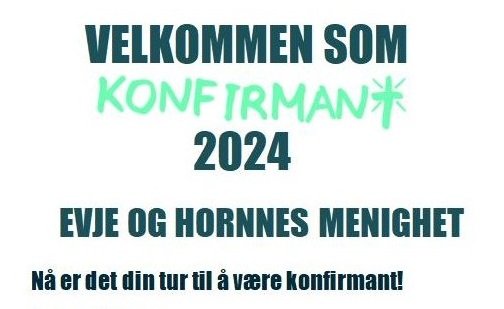 Velkommen som konfirmant