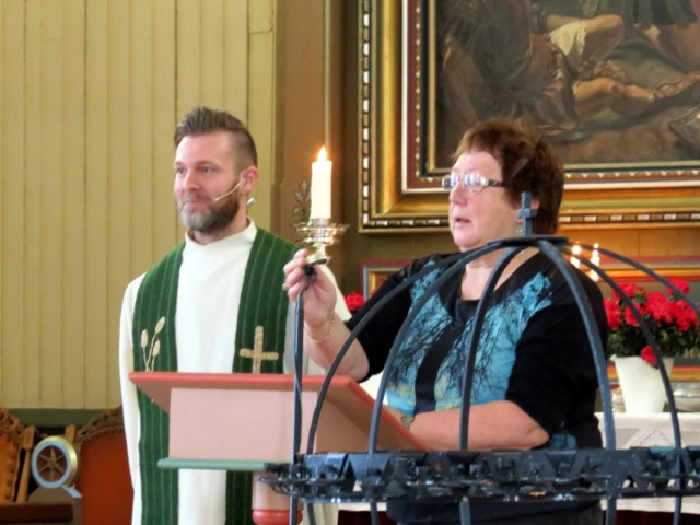 rune stormark og valborg hauan i evje kyrkje
