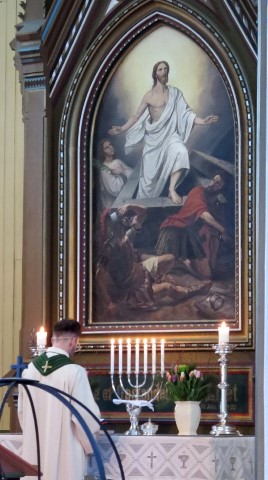 Alterbildet i Evje kyrkje