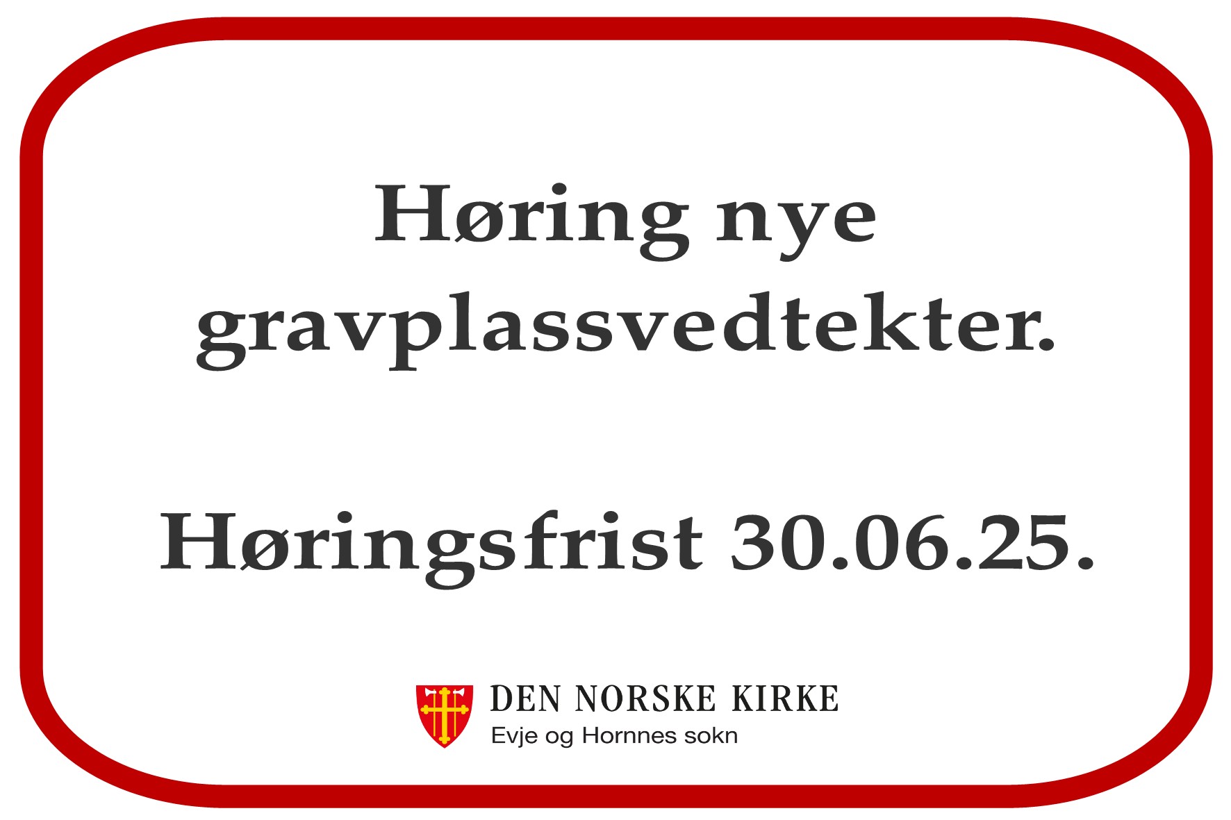 Høring vedtekter
